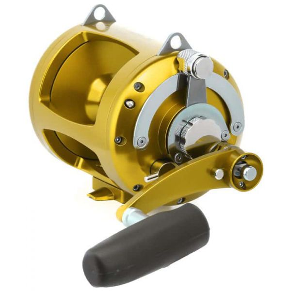 Avet EXW 50/2 Two-Speed Lever Drag Big Game Reels Gold