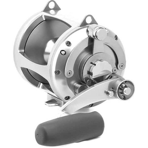 Avet EXW 50/2 Two-Speed Lever Drag Big Game Reels Silver