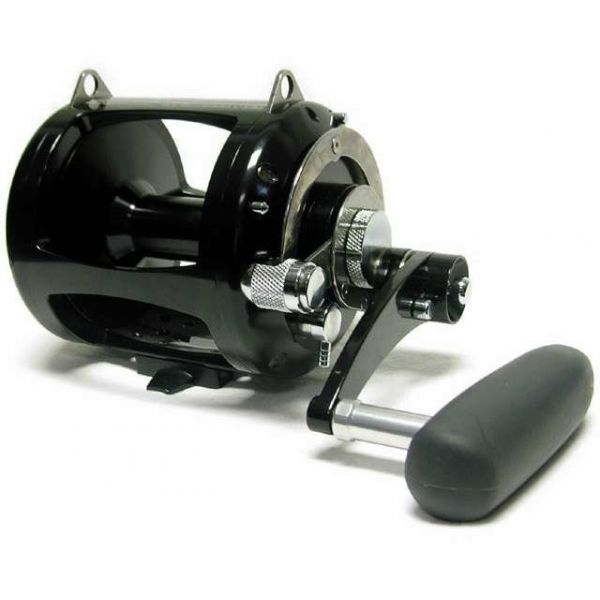 Avet EXW 50/2 Two-Speed Lever Drag Big Game Reels Black Left-Hand