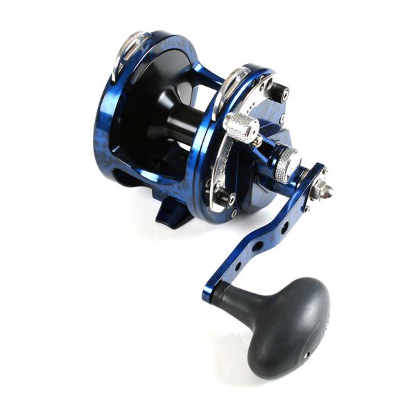 Avet HX 4.2 Single Speed Lever Drag Casting Reel Blue/Black Camo