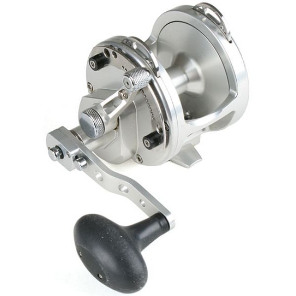 Avet HX 5/2 L/H Two-Speed Lever Drag Casting Reel Left-Hand Silver