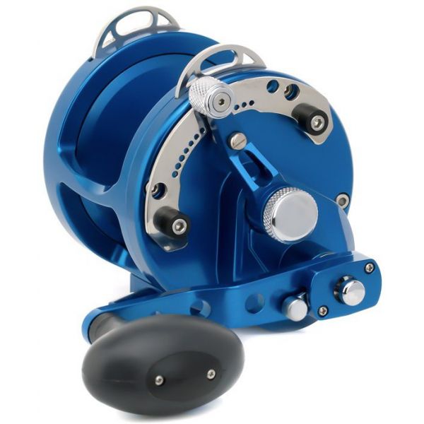 Avet HX 5/2 MC RAPTOR 2-Speed Casting Reel Blue - Left-Hand