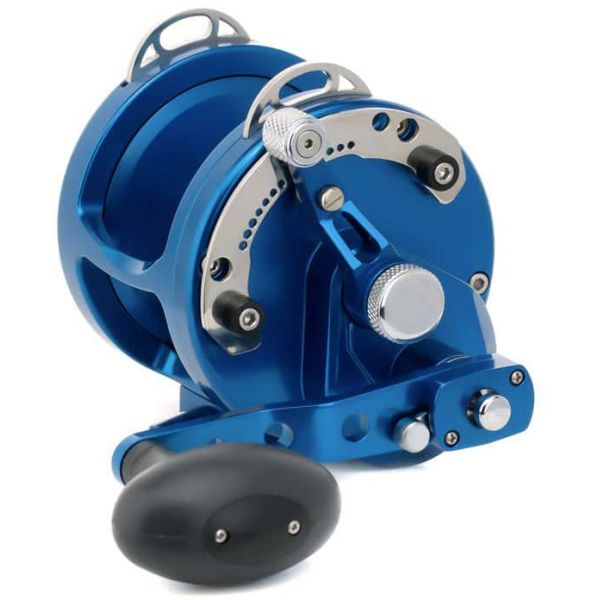 Avet HX 5/2 MC Raptor Two-Speed Lever Drag Casting Reels Blue