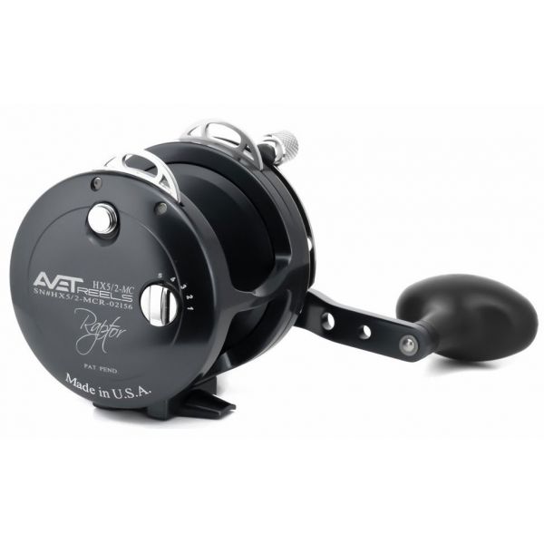 Avet HX 5/2 MC Raptor LH Two-Speed Lever Drag Casting Reel