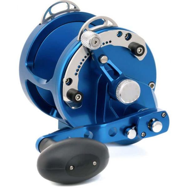 Avet HX 5/2 MC Two-Speed Lever Drag Casting Reels Blue