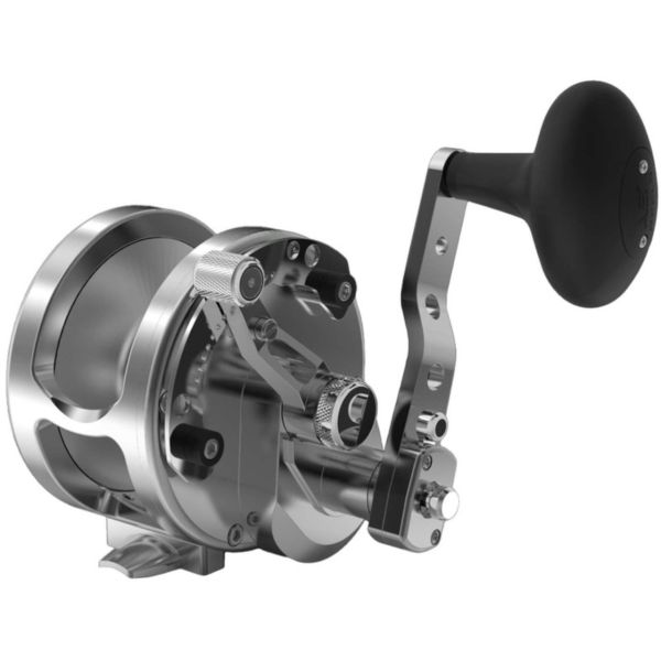 Avet HXJ 5/2 MC Raptor Two-Speed Lever Drag Casting Reels Silver