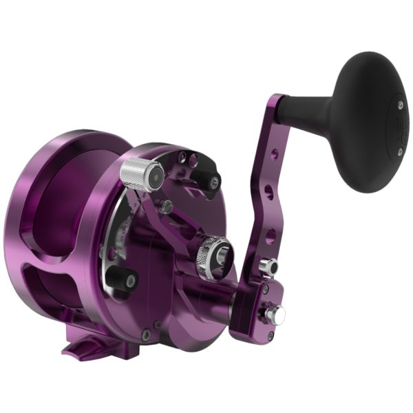 Avet HXJ 5/2 MC Raptor Two-Speed Lever Drag Casting Reels Purple