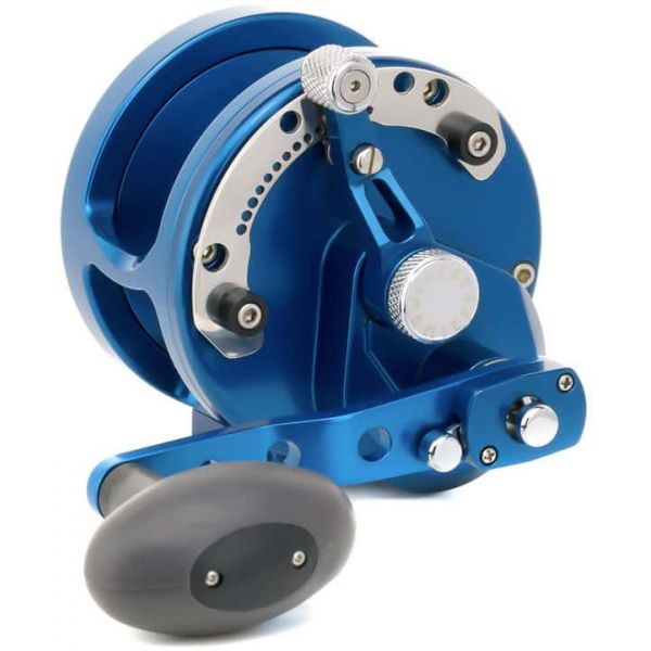 Avet HXJ 5/2 MC Two Speed Lever Drag Casting Reel Blue