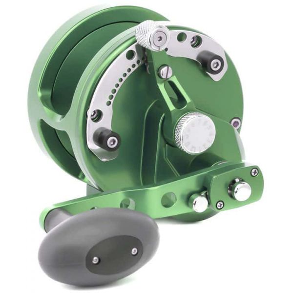 Avet HXJ 5/2 MC Two Speed Lever Drag Casting Reel Green