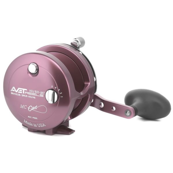 Avet HXJ 5/2 MC Two Speed Lever Drag Casting Reel Pink