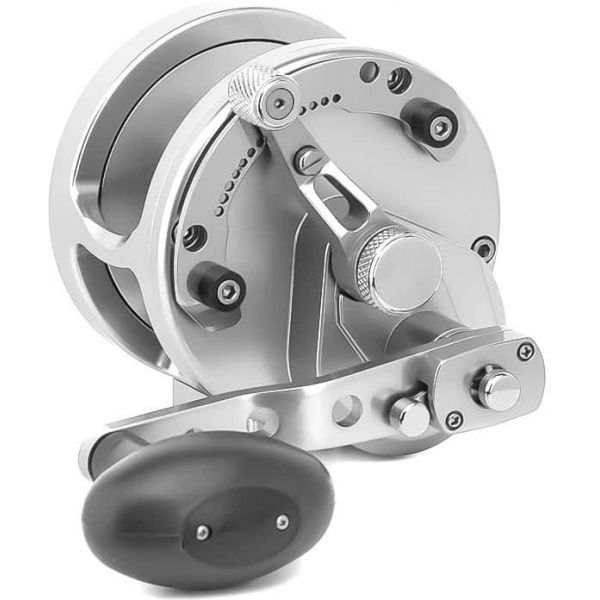 Avet HXJ 5/2 Two-Speed Lever Drag Casting Reel Silver