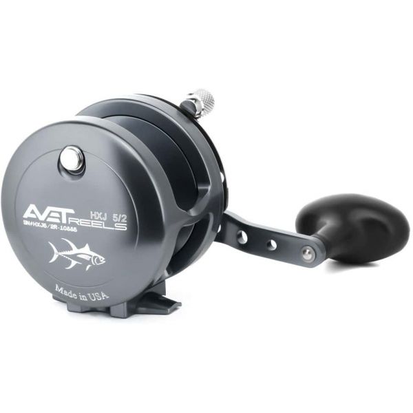 Avet HXJ 5/2 Two-Speed Lever Drag Casting Reel Gunmetal