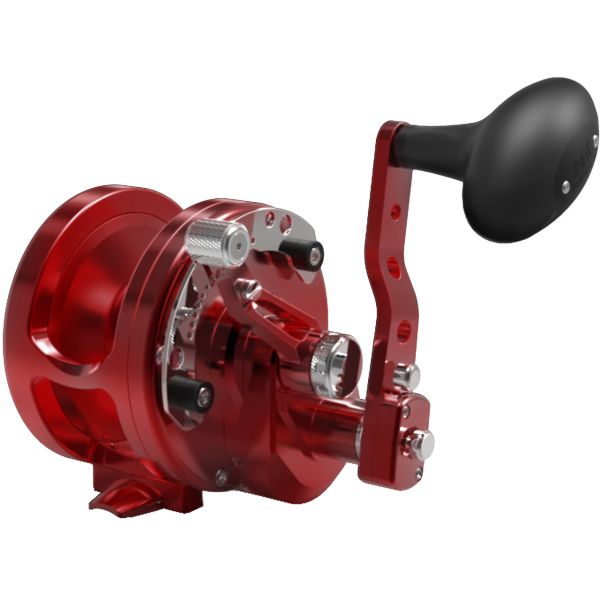 Avet HXJ 3-Speed Raptor MC Lever Casting Reel - Red