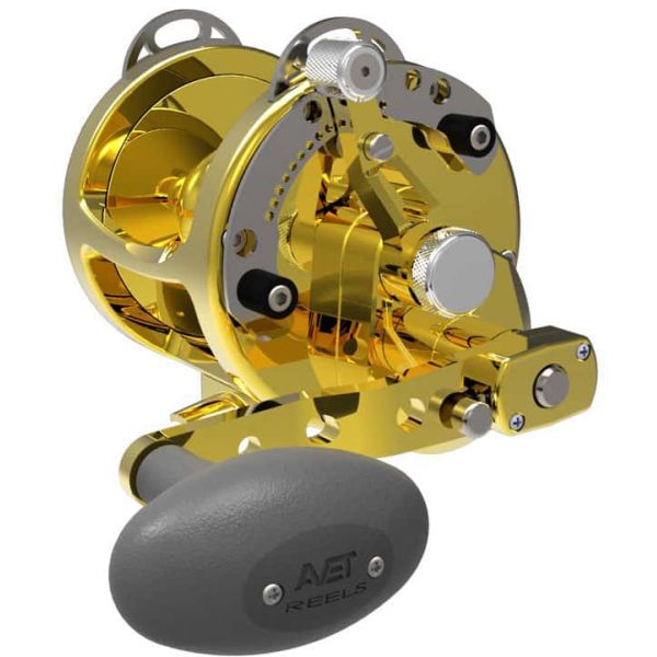 Avet HXW 5/2 Two-Speed Lever Drag Casting Reels Gold