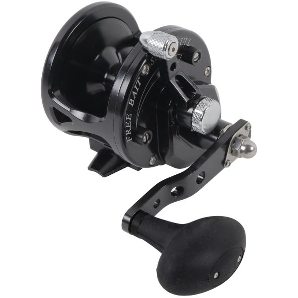 Avet JX 4.6 G2 NGP Single Speed Reel - Black (No Glide Plate)