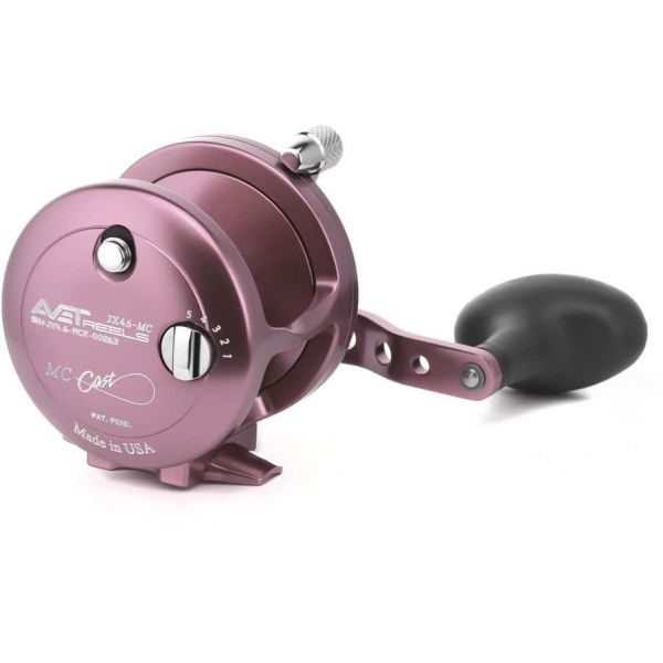 Avet JX 4.6 MC Single Speed Lever Drag Casting Reel Pink