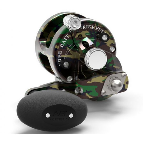 Avet JX 4.6 Single Speed Lever Drag Casting Reel - Camo