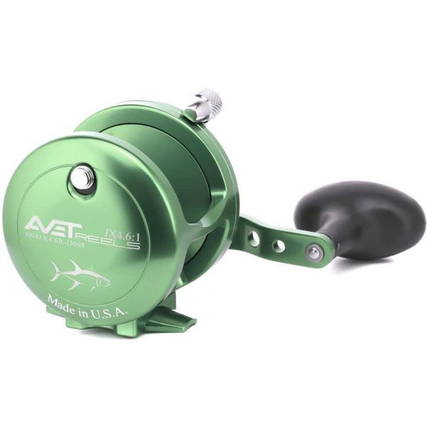 Avet JX 4.6 Single Speed Lever Drag Casting Reels Green