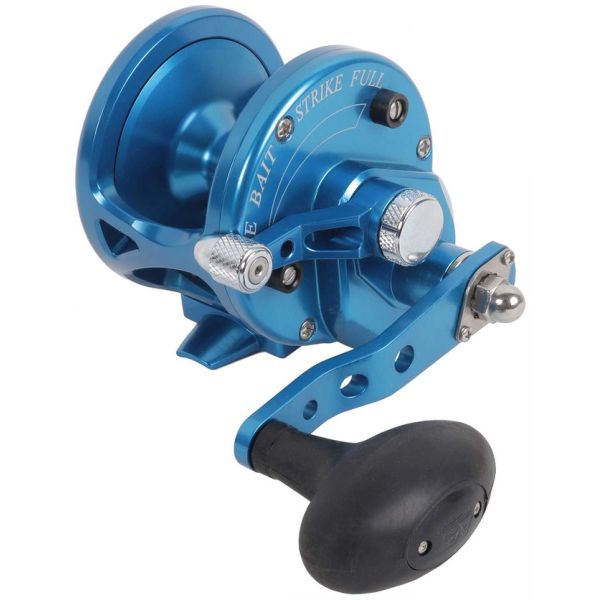 Avet JX 6.0 G2 1 Speed Reel - Blue (No Glide Plate)