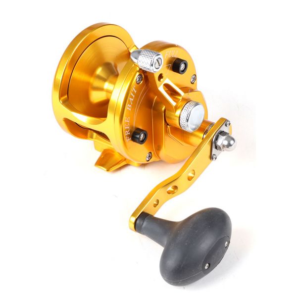 Avet JX 60 Single Speed Sailfish Cam Reel - Gold