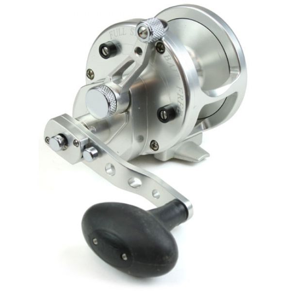 Avet JX 6/3 2-Speed Lever Drag Casting Reel Left-Hand Silver