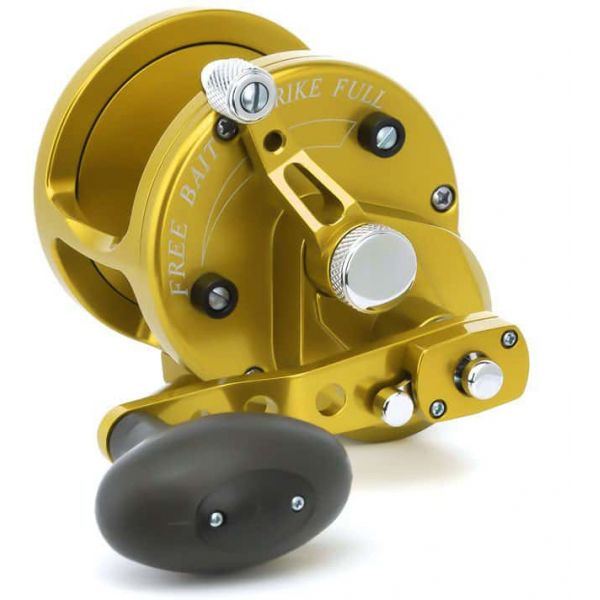 Avet JX 6/3 2-Speed Lever Drag Casting Reels Gold