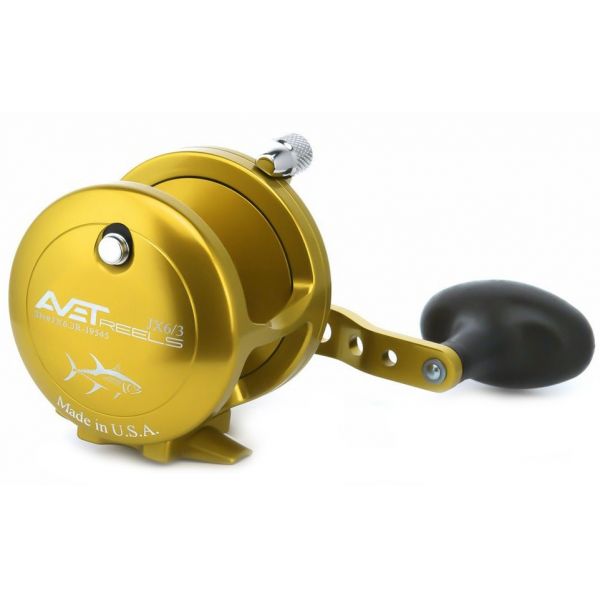 Avet JX 6/3 2-Speed Lever Drag Casting Reels - Left-Hand