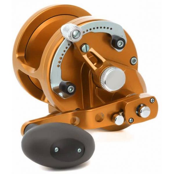 Avet JX 6/3 MC Raptor 2-Speed Lever Drag Casting Reel - Orange