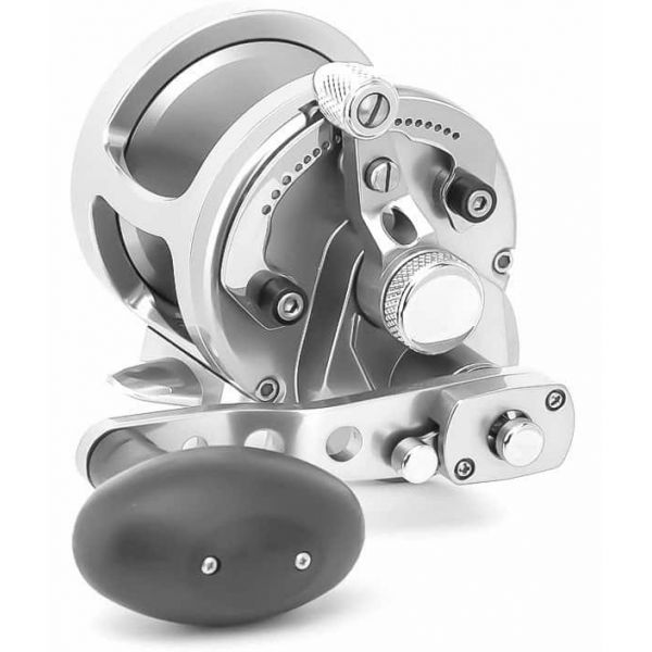 Avet JX 6/3 Raptor 2-Speed Lever Drag Casting Reel - Silver