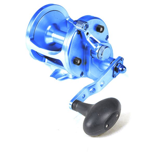 Avet LX 6.0 Single Speed Sailfish Cam Reel - Blue