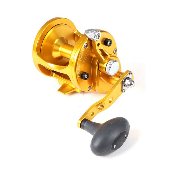 Avet LX 6.0 Single Speed Sailfish Cam Reel - Gold