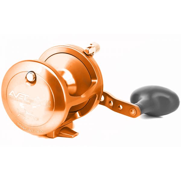 Avet LX 6/3 2-Speed Lever Drag Casting Reel - Orange