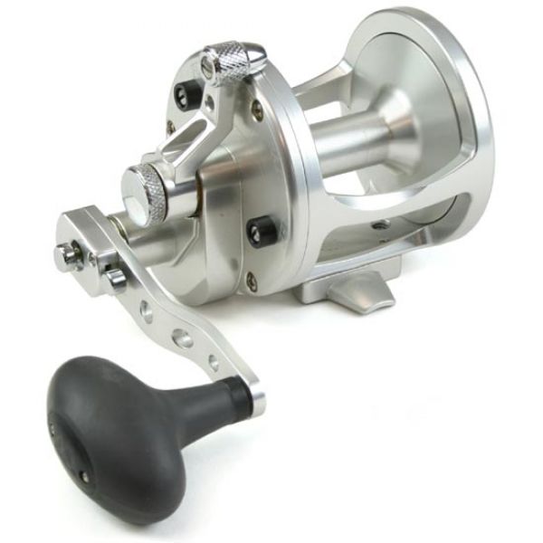 Avet LX 6/3 2-Speed Lever Drag Casting Reel Left-Hand Silver