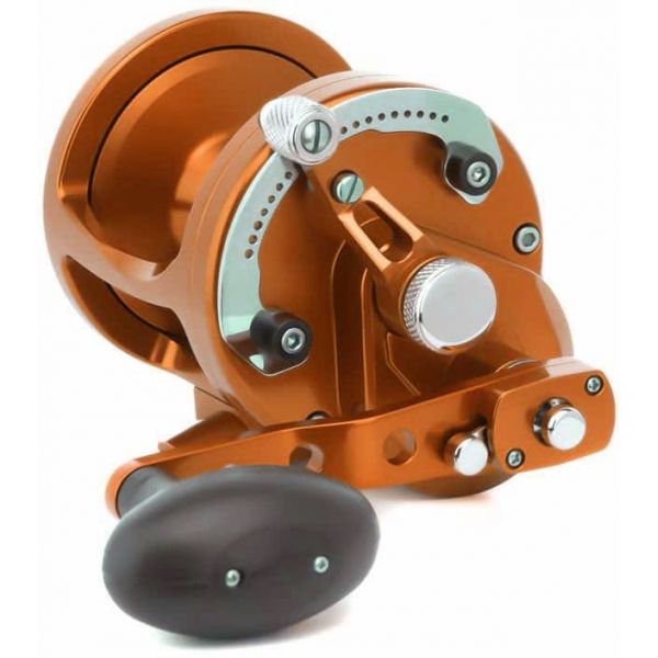 Avet LX 6.3 MC Raptor 2-Speed Lever Drag Casting Reel - Orange