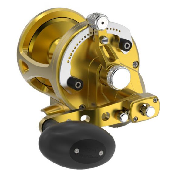 Avet LX G2 6/3 2-Speed Reel - Left Hand Gold