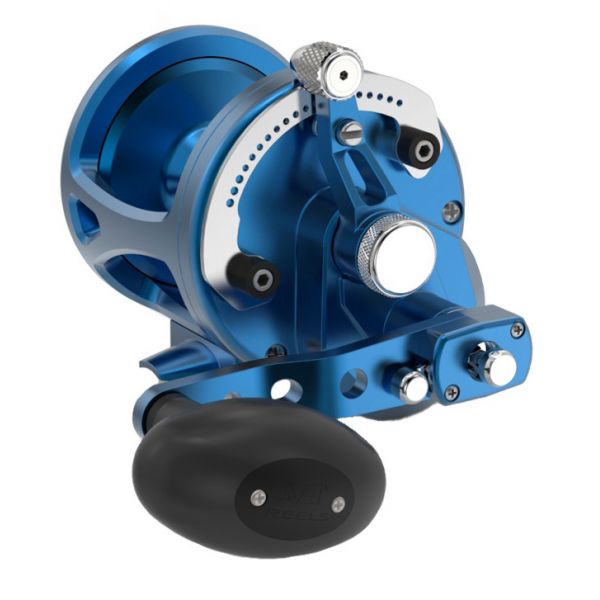 Avet LX G2 6/3 2-Speed Reel - Left Hand Blue