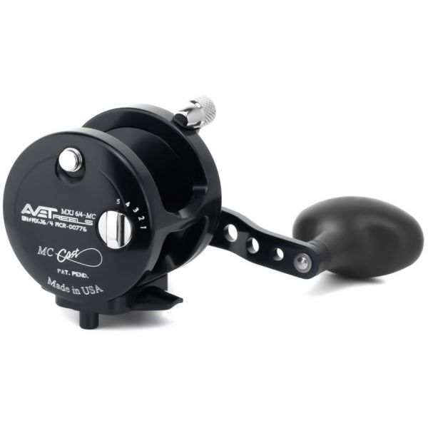 Avet MXJ 6/4 MC 2-Speed Lever Drag Casting Reel - Black