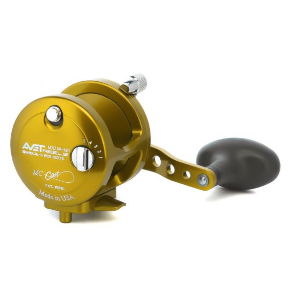 Avet MXJ 6/4 MC 2-Speed Lever Drag Casting Reel - Gold