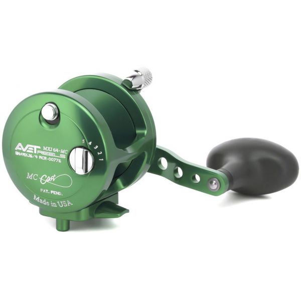 Avet MXJ 6/4 MC 2-Speed Lever Drag Casting Reel - Green