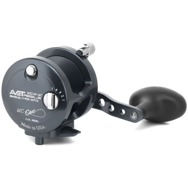 Avet MXJ 6/4 MC 2-Speed Lever Drag Casting Reel - Gunmetal