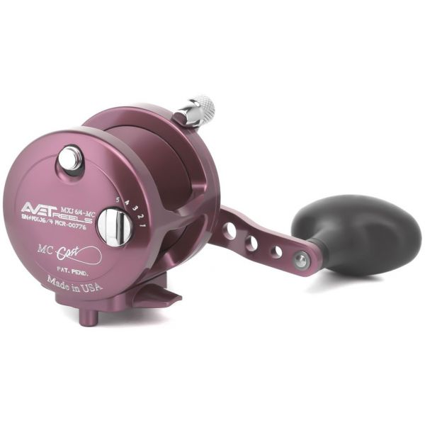 Avet MXJ 6/4 MC 2-Speed Lever Drag Casting Reel - Pink