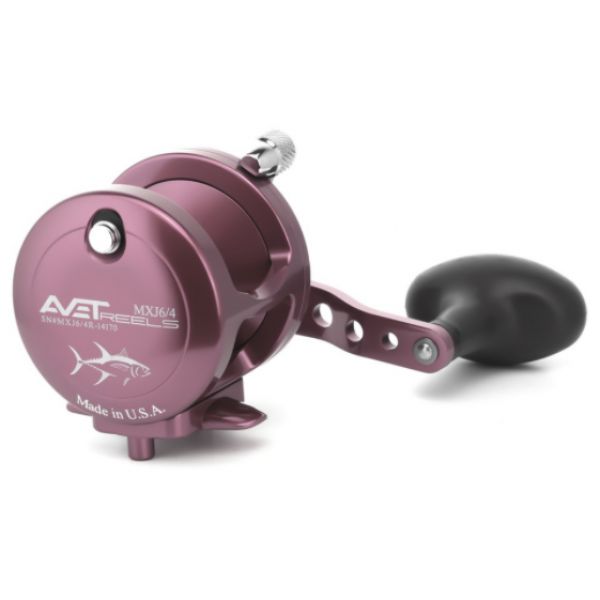 Avet MXJ 6/4 2-Speed Lever Drag Casting Reel - Pink