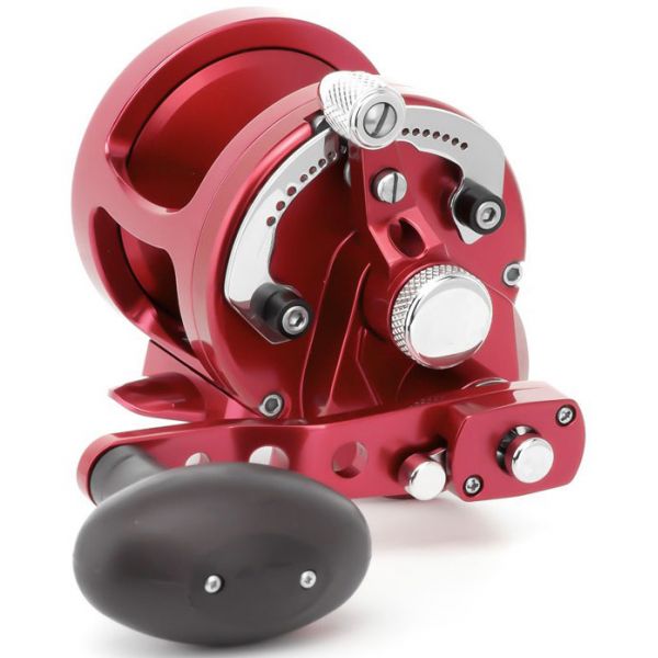 Avet MXJ 6/4 MC Raptor 2-Speed Lever Drag Casting Reel - Red