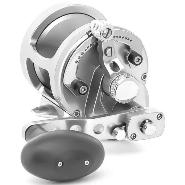 Avet MXJ 6/4 MC Raptor 2-Speed Lever Drag Casting Reel - Silver