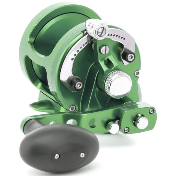 Avet MXJ 6/4 MC Raptor 2-Speed Lever Drag Casting Reel - Green