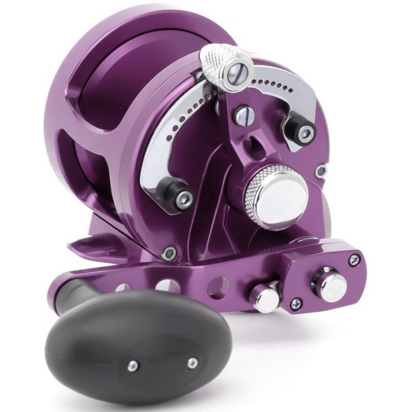 Avet MXJ 6/4 MC Raptor 2-Speed Lever Drag Casting Reel - Purple