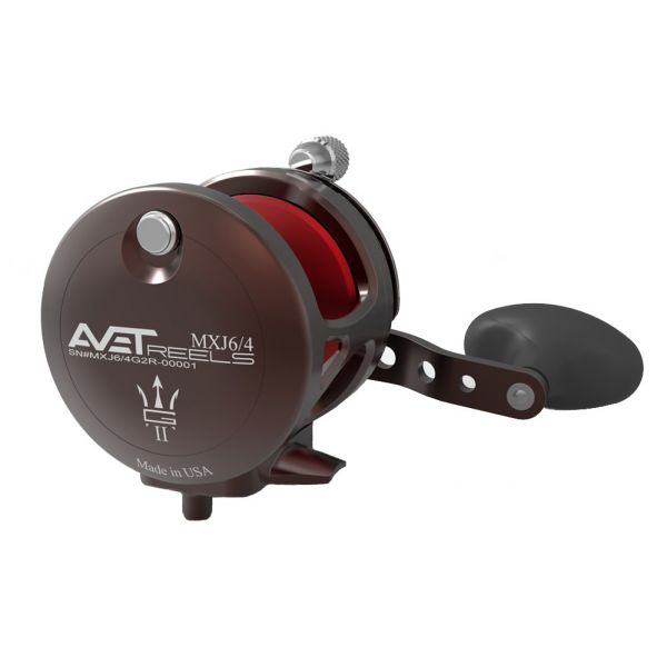 Avet MXJ G2 6/4 2-Speed Reel - Left Hand Neptune Heart