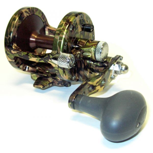 Avet MXL 5.8 Single Speed Lever Drag Casting Reel Green Camo