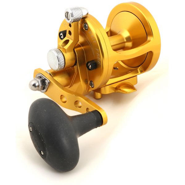 Avet MXL 5.8 Single Speed Lever Drag Casting Reel Left-Hand Gold