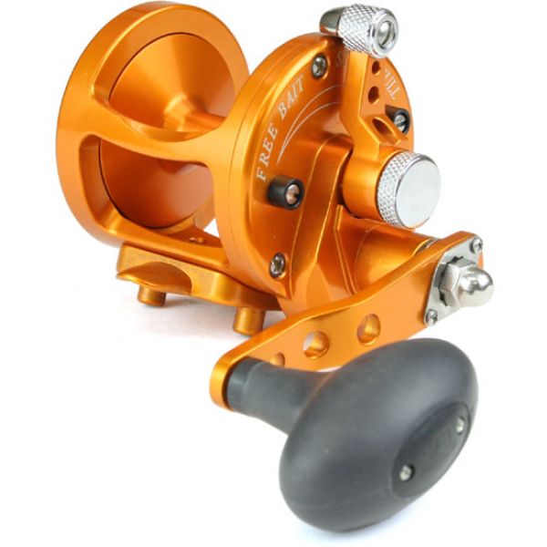 Avet MXL 5.8 Single Speed Lever Drag Casting Reel Orange